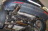 FOX Edelstahl Sportauspuff Opel Astra J Limo 1.6l je 140x90mm oval eingerollt abgeschrägt