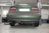 Fox Edelstahl Sportauspuff-Komplettanlage ab Kat Opel Calibra A inkl. 4x4 145x65mm trapezförmig eingerollt abgeschrägt