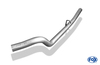 Fox Edelstahl Racing-Komplettanlage ab Kat. Opel Corsa A CC 1x90mm rund eingerollt gerade mit Absorber