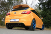 FOX Edelstahl Duplex Sportauspuff Opel Corsa E OPC je 100mm rund doppelwandig abgeschrägt