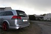 Fox Edelstahl Duplex Racing-Komplettanlage ab Kat Opel Vectra C Caravan OPC je 140x90mm oval eingerollt abgeschrägt