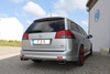 Fox Edelstahl Duplex Sportauspuff Opel Vectra C Caravan OPC je 142x78mm trapezförmig eingerollt gerade