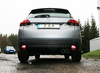 FOX Edelstahl Sportauspuff Peugeot 2008 2x80mm rund doppelwandig
