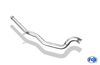 Fox Edelstahl Racing-Sportauspuffanlage ab Kat Peugeot 206 RC 135x80mm flachoval eingerollt abgeschrägt