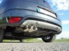 Fox Edelstahl Racing-Komplettanlage ab Kat Renault Megane 3 Schrägheck/Coupe GT-Line 2x80mm rund eingerollt