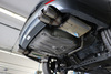 Fox Edelstahl Duplex Racing-Komplettanlage ab Kat Seat Leon ST 5F 1.2l 1.4l 1.8l (Mod. mit Starrachse) je 2x90mm rund doppelwandig abgeschrägt