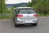 Fox Edelstahl Racing-Komplettanlage ab Kat VW Golf 7 1.2l 1.4l TSI 1.6l TDI 2x80mm rund doppelwandig