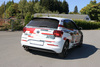 FOX Edelstahl Racing-Auspuffanlage ab Kat VW Polo 6 GTI Typ AW 2x90mm rund eingerollt abgeschrägt