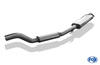 Fox Edelstahl Sportauspuff-Komplettanlage ab Kat Renault Clio 2 Typ B 1.2l 2x80mm rund eingerollt gerade mit Absorber