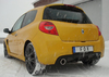Fox Edelstahl Duplex Sportauspuff-Komplettanlage ab Kat Renault Clio 3 Sport Facelift Typ R für originale Endrohre