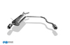 Fox Edelstahl Duplex Sportauspuff Renault Megane 1 Coach 1x90mm rund eingerollt gerade mit Absorber