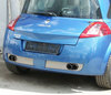 Fox Edelstahl Duplex Sportauspuff Renault Megane 2 Sport - RS 2x70mm rund scharf gerade
