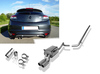 Fox Edelstahl Racing-Komplettanlage ab Kat Renault Megane 3 Schrägheck/Coupe GT-Line 2x80mm rund eingerollt