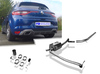 FOX Edelstahl Duplex Racing-Komplettanlage ab Kat. Renault Megane 4 1.6 GT TCe 205 EDC für originalen Endrohrausgang