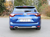 FOX Edelstahl Racing-Komplettanlage ab Kat Renault Megane 4 Grandtour 1.6 GT TCe 205 EDC 140x90mm oval eingerollt abgeschrägt