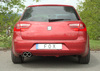 Fox Edelstahl Sportauspuff-Komplettanlage ab Kat Seat Exeo 1.6l Limo u. ST 2x80mm rund eingerollt abgeschrägt ohne Absorber