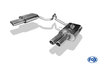 Fox Edelstahl Duplex Sportauspuff Seat Exeo Limo u. ST 2x76mm rund eingerollt abgeschrägt ohne Absorber
