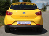 Fox Edelstahl Racinganlage ab Kat Seat Ibiza 4 Typ 6J ab 2008 115x85mm oval eingerollt abgeschrägt