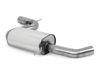 Fox Edelstahl Mittelschalldämpfer Ø70mm-System Seat Leon 1P Bj.05-12