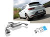 Fox Edelstahl Duplex Sportauspuff Seat Leon 5F Cupra je 140x90mm oval eingerollt abgeschrägt