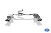 FOX Edelstahl Duplex Sportauspuffanlage ab OPF Seat Leon 5F ST Cupra 290 OPF je 2x80mm rund doppelwandig abgeschrägt