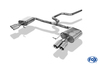 FOX Edelstahl Duplex Sportauspuffanlage ab OPF Seat Leon 5F ST Cupra 290 OPF je 2x80mm rund doppelwandig abgeschrägt