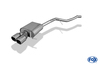 Fox Edelstahl Racing-Komplettanlage ab Kat Seat Leon ST 5F 1.4l 1.8l (Mod. mit Starrachse) 2x90mm rund eingerollt abgeschrägt
