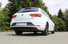 Fox Edelstahl Duplex Sportauspuff Seat Leon ST 5F 2.0l TDI (Mod. mit Einzelradaufh.) ab 2013 je 160x90mm oval eingerollt seitlich abgeschrägt