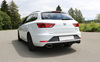 Fox Edelstahl Duplex Sportauspuff Seat Leon ST 5F 2.0l TDI (Mod. mit Einzelradaufh.) ab 2013 je 160x90mm oval eingerollt seitlich abgeschrägt