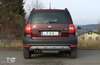 Fox Edelstahl Sportauspuff Skoda Yeti Frontantrieb 2x80mm rund eingerollt