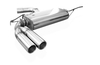 Fox Edelstahl Sportauspuff Skoda Yeti Frontantrieb 2x80mm rund eingerollt