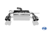 Fox Edelstahl Duplex Sportauspuff Skoda Yeti Frontantrieb je 2x80mm rund eingerollt