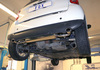 FOX Edelstahl Duplex Sportauspuff inkl. Flexrohr Smart Fortwo Typ 451 ab 2011 je 86x54mm oval eingerollt abgeschrägt