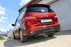 Fox Edelstahl Duplex Sportauspuff Mazda 5 Typ CW ab 2010 je 80mm rund eingerollt abgeschrägt