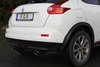 Fox Edelstahl Duplex Sportauspuff Nissan Juke F15 ALL-MODE 4x4 je 115x85mm oval eingerollt abgeschrägt