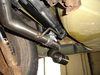 Fox Edelstahl Duplex Sportauspuff Renault Megane 1 Coach 1x90mm rund eingerollt gerade mit Absorber