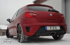 Fox Edelstahl Sportauspuff Seat Ibiza 4 Typ 6J Cupra für Original-Endrohre