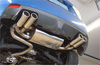 Fox Edelstahl Duplex Sportauspuff Subaru Impreza GR WRX inkl. WRX STI je 2x100mm rund eingerollt gerade