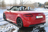 FOX Edelstahl Duplex Sportauspuff-Komplettanlage ab Kat. Audi TT 8S/FV Frontantrieb je 100mm rund doppelwandig abgeschrägt