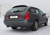 Fox Edelstahl Duplex Sportauspuff-Komplettanlage ab Kat Nissan Primera P12 Kombi - Traveller 1x90mm rund eingerollt gerade