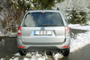 Fox Edelstahl Duplex Komplettanlage ab Kat Subaru Forester SH ab Bj.2007 je 100mm rund eingerollt abgeschrägt