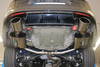 FOX Edelstahl Duplex Sportauspuffanlage ab Kat VW Golf 7 R Variant je 160x90mm oval eingerollt seitlich abgeschrägt