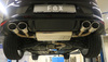 FOX Edelstahl Duplex Sportauspuffanlage ab Kat VW Golf 7 R je 2x115x85mm oval eingerollt abgeschrägt