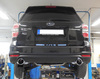 FOX Edelstahl Duplex Sportauspuff-Komplettanlage ab Kat Subaru Forester SJ ab Bj. 2012 je 114mm rund eingerollt