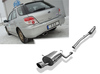 Fox Edelstahl Sportauspuff-Komplettanlage ab Kat Subaru Impreza GD GG 1.5l 140x90mm oval eingerollt abgeschrägt mit langer Tulpe
