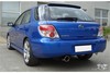 Fox Edelstahl Racing-Komplettanlage ab Kat Subaru Impreza GD GG 2.0l 1x100mm rund eingerollt abgeschrägt mit Absorber