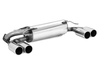 Fox Edelstahl Duplex Sportauspuff Subaru Impreza GR WRX inkl. WRX STI je 2x100mm rund eingerollt gerade