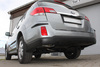Fox Edelstahl Sportauspuff Subaru Legacy BM ab Bj.09 1x63mm Diesel-Optik rund nach unten gebogen