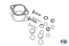 Fox Edelstahl Sportauspuff Subaru Legacy BM ab Bj.09 1x63mm Diesel-Optik rund nach unten gebogen