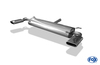 Fox Edelstahl Duplex Sportauspuff Subaru SVX je 130x50mm flachoval eingerollt abgeschrägt